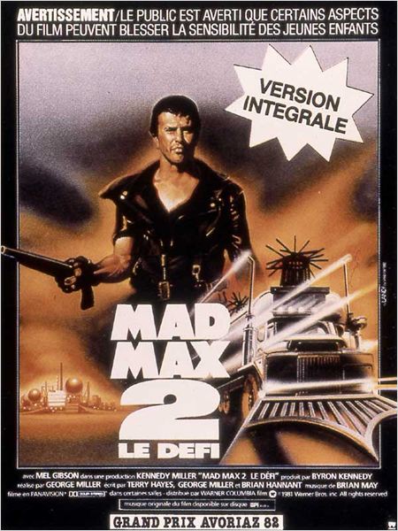 MAD MAX 2 AFFICHE