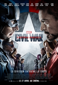 captain america civil war affiche