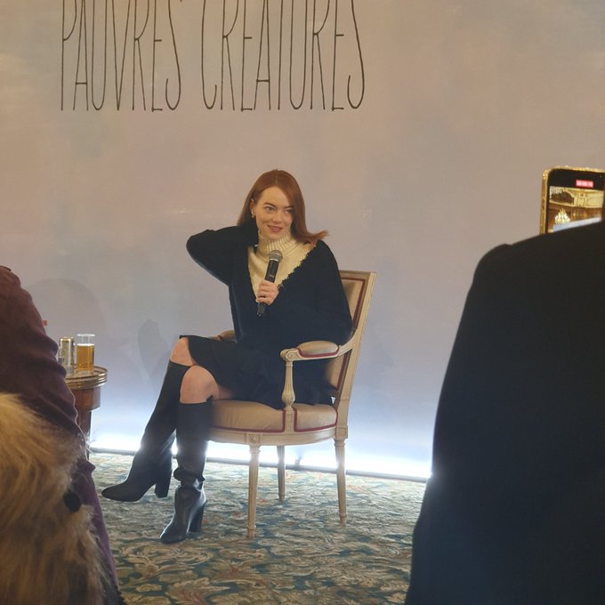 Rencontre avec Emma Stone (Conférence presse pour Pauvres Créatures) Bella rôle plus joyeux carrière…